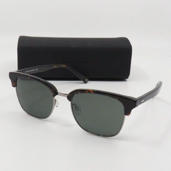Banana Republic New BR4001/S 2ZB  Havana/Green Square Men's Sunglasses - Picture 1 of 8
